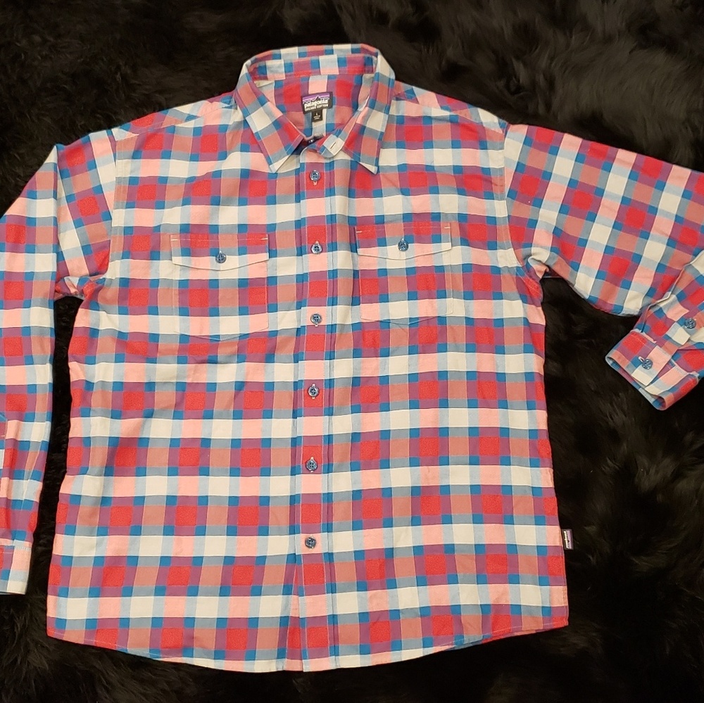 Patagonia Mens Button-down Long-sleeve shirt